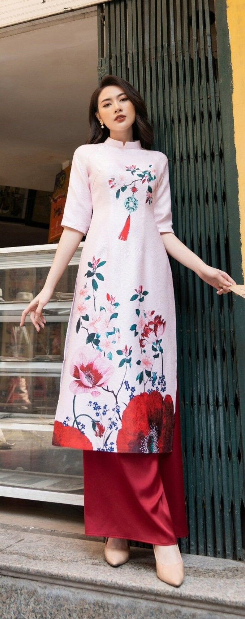 Premade Vietnamese Modernize Ao Dai for Women, Ao Dai Viet Nam, Ao Dai