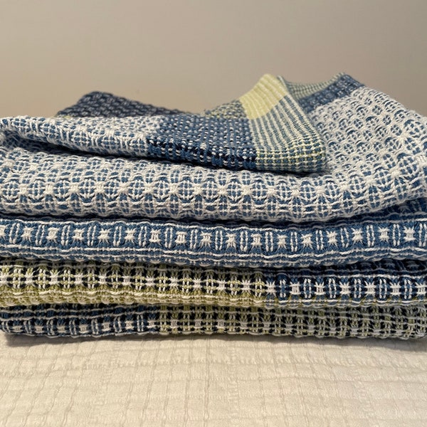 Handwoven Tea Towels Etsy