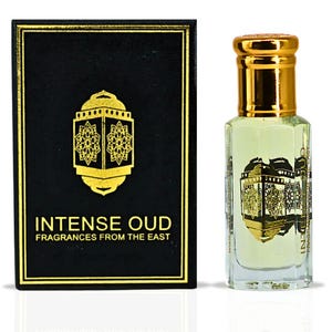 Woody Vanilla Perfume Oil 12ML (0.40 OZ) With Black Gift Box By Intense Oud | Sweet vanilla, Soft Sandalwood & Rich Oud.