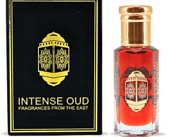 Gold Saffron Perfume Oil | Exotic Amber Vanilla, Intense Oud