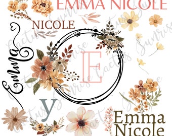 Whimsicle Flower Blanket Template