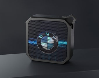 BMW bluetooth speaker, BMW lovers, BMW badge, Blackwater outdoor bluetooth speaker, Custom speaker, Gift for him/her