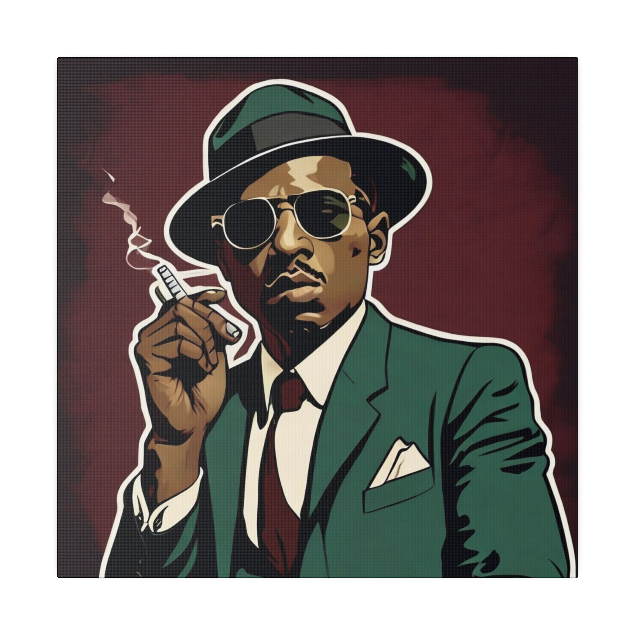 Mafia Pop Art GTA Style Art Matte Canvas, Stretched, 0.75 - Etsy