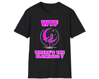 Funny Acronym WTF Where's The Flamingo Shirt