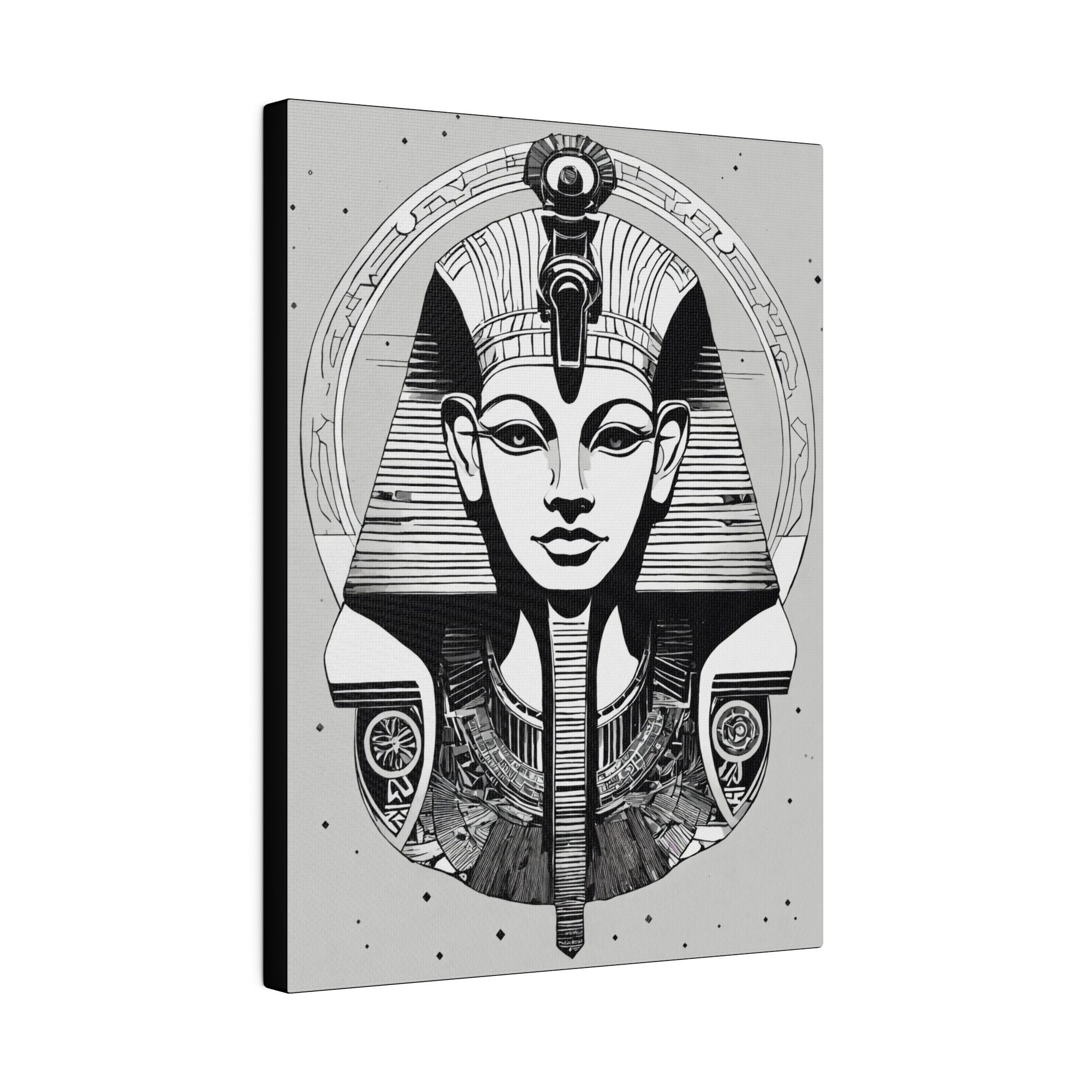 エジプト風アート マットキャンバス、ストレッチ、0.75インチ - Etsy 日本