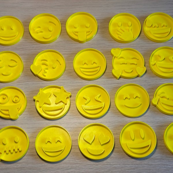 Emojis Smileys cookie cutters