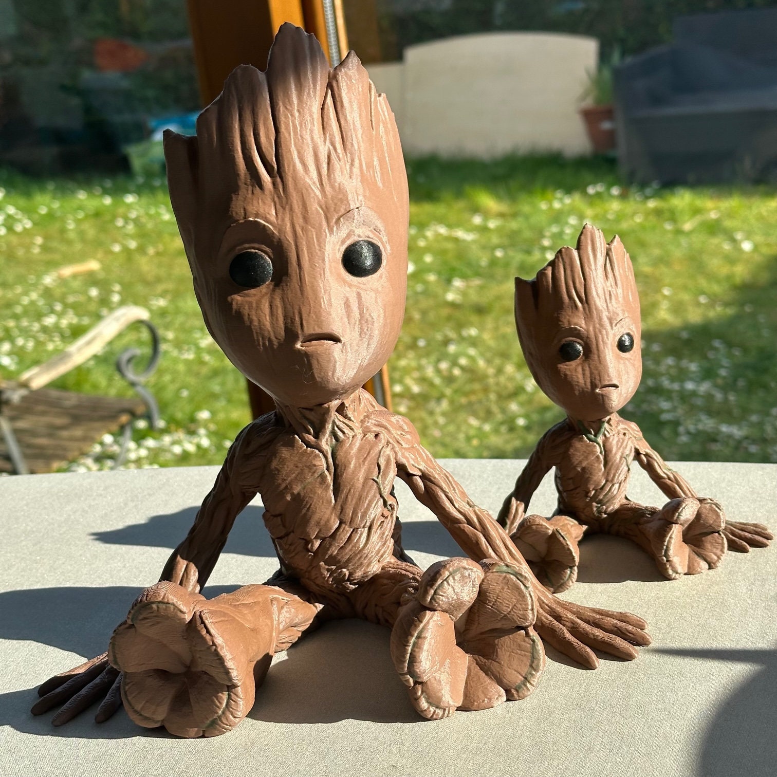 Marvel Galaxy Guardians Baby Groot Figur Figur Pflanze Topf