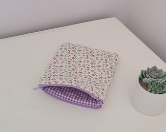 Floral Kindle Case, Quilted Kindle Sleeve, Kindle Cover, kindle paperwhite case, Pink Kindle Sleeve, Cute Kindle Cover