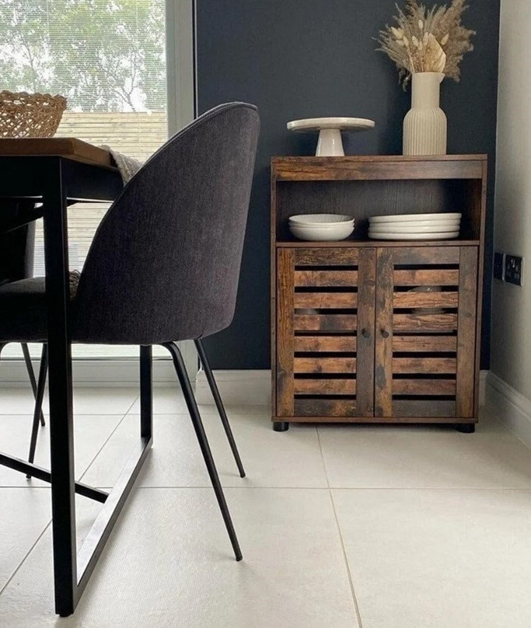 Rustic Bathroom Dark Brown Kitchen Rustic Etsy UK