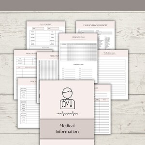 Printable Home Management Binder Household Management Pink Digital Life ...