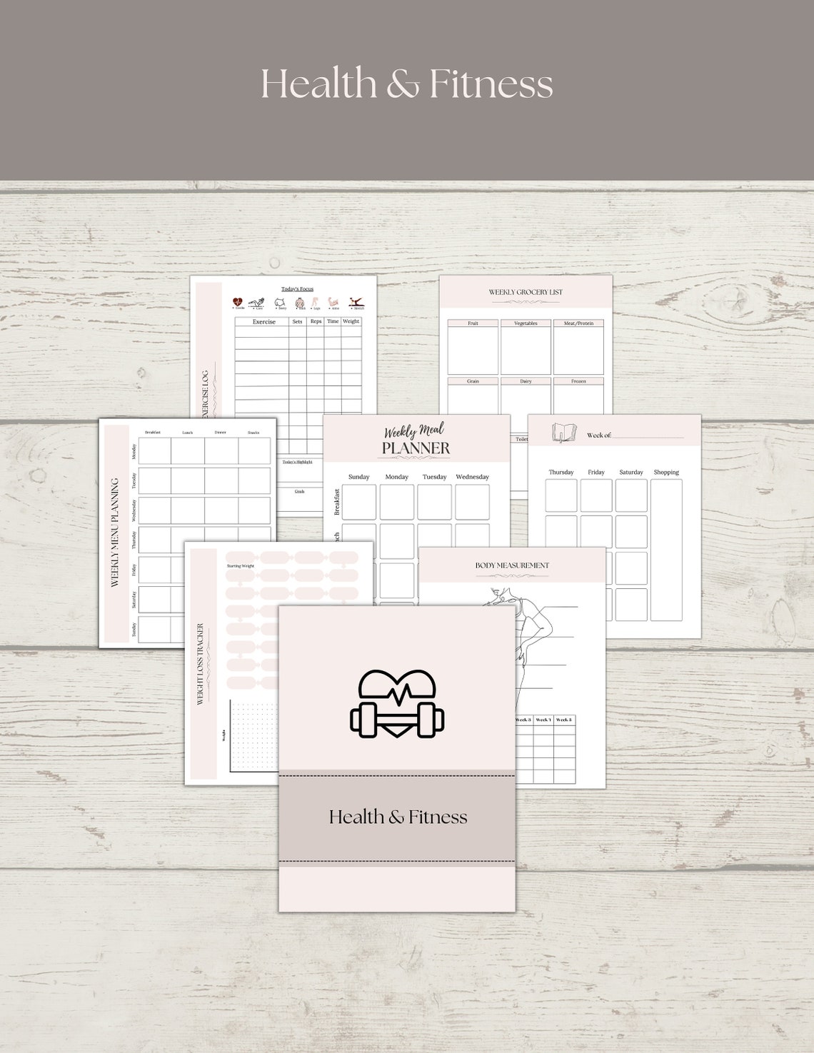 Printable Home Management Binder Household Management Pink Digital Life ...
