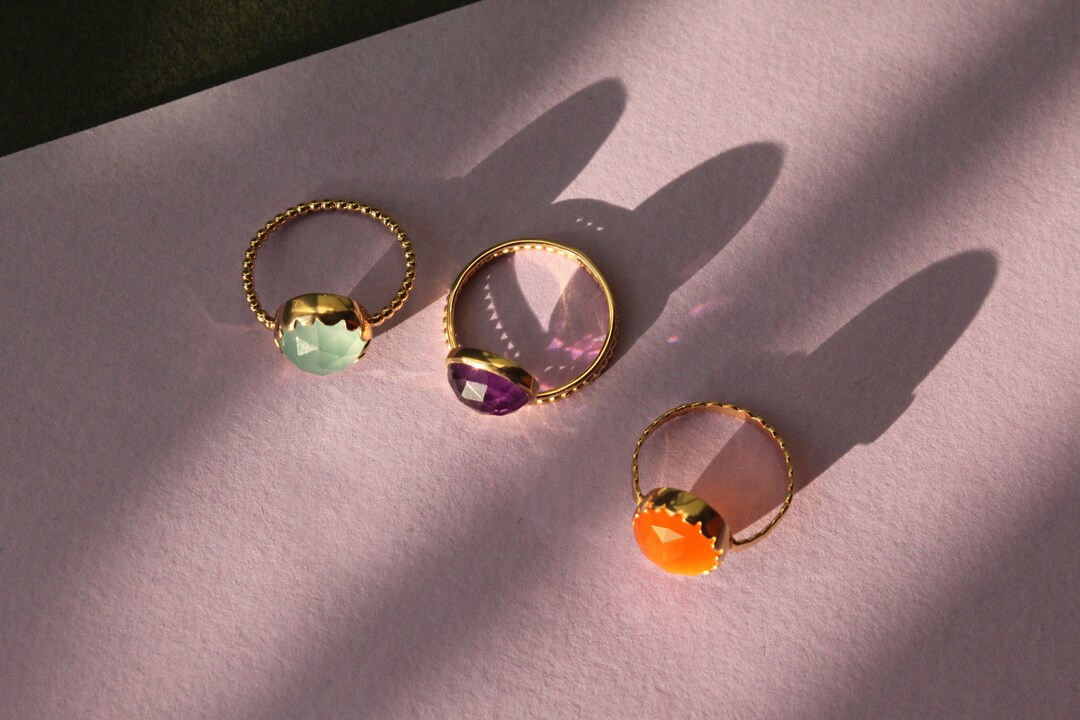 Ring Festoon Stones of Your Choice - Etsy
