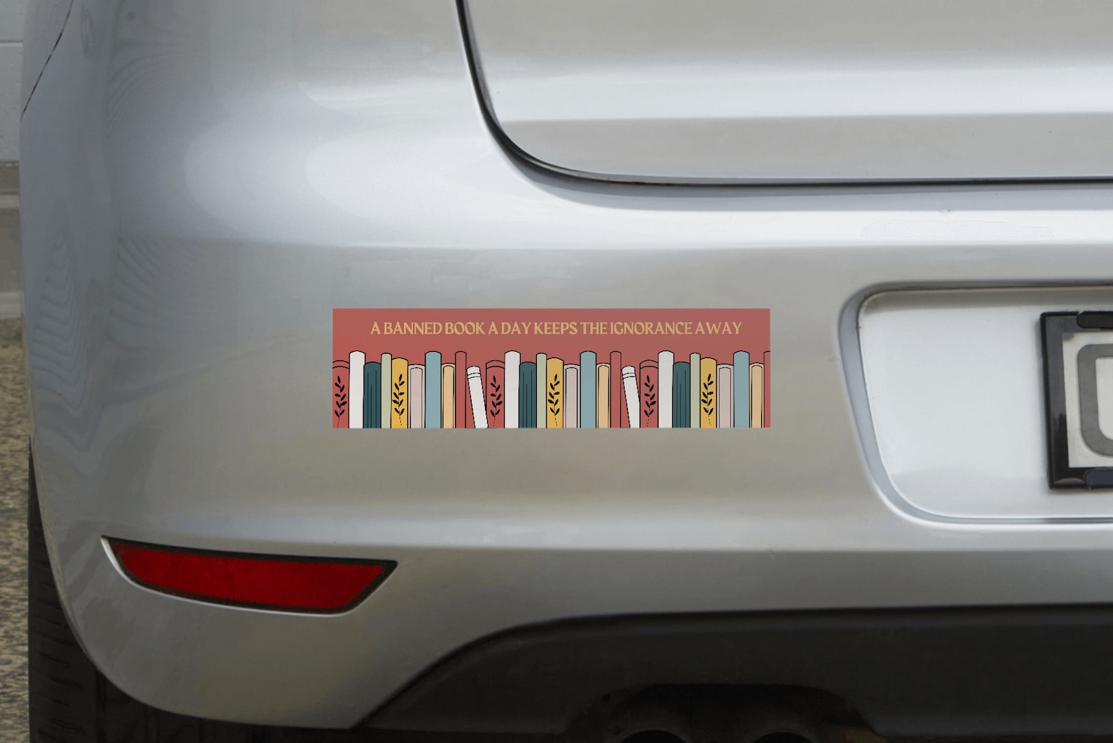 Banned Book Bumper Sticker Banned Booked A Day Keeps the Etsy