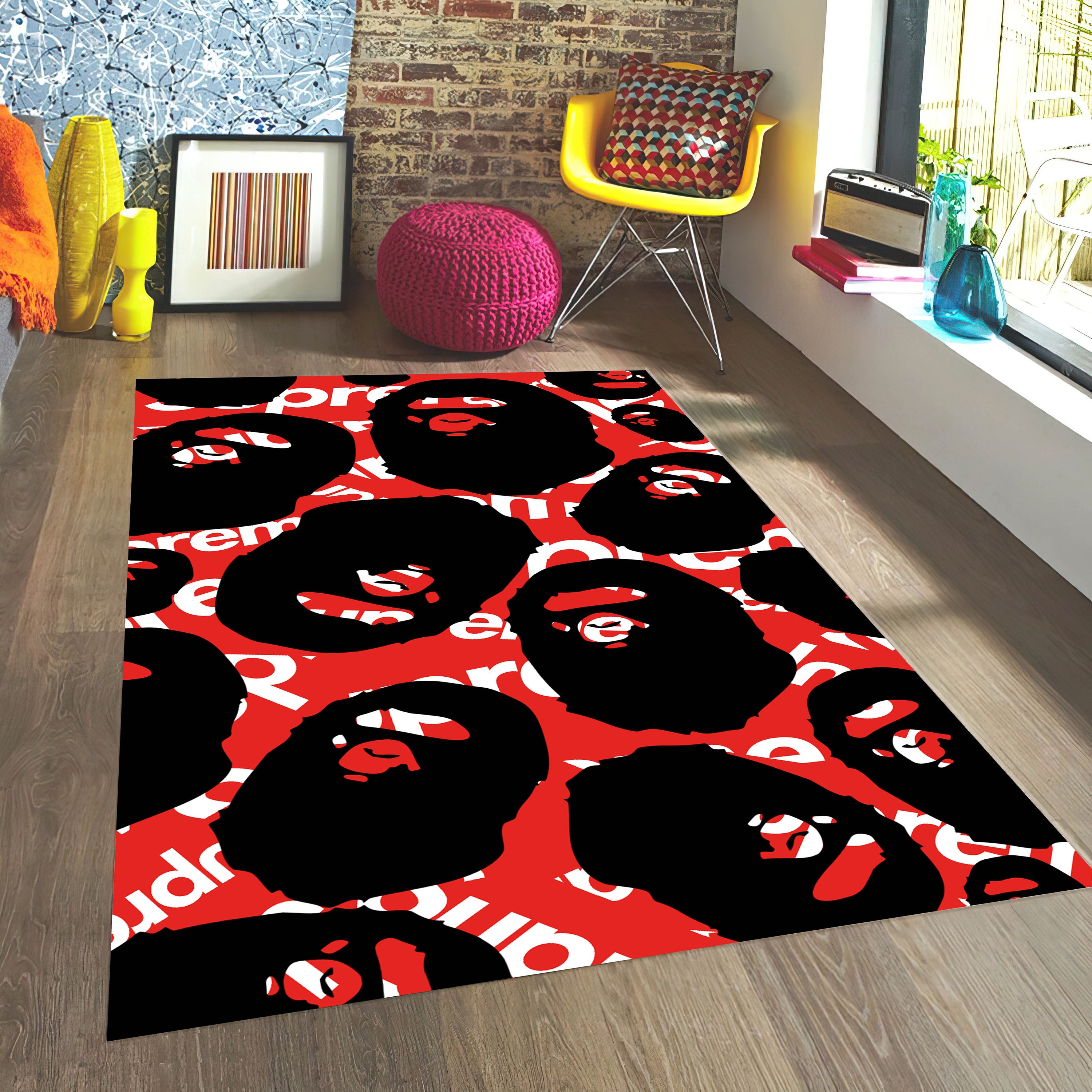 BAPE NBHD RUG MAT