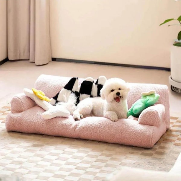 Pink Dog Bed Etsy