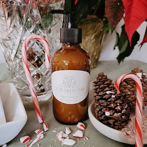 Handmade Goat Milk Lotion: Peppermint & Vanilla Scented
