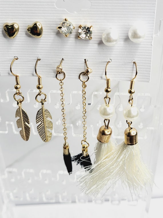 Ladies designer earrings deals