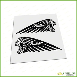 Skull Motorcycle Fuel Gas Tank Decals Stickers Cute Vinyl Custom 2PC Different Colors