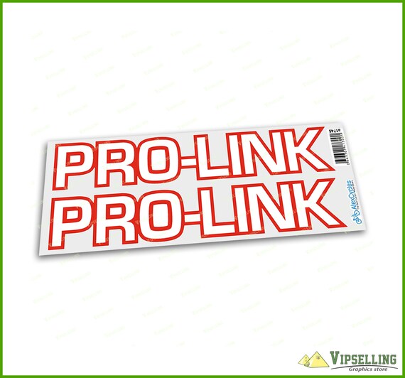 ホンダ プロリンク レッド スイングアーム バイク ビニール デカール