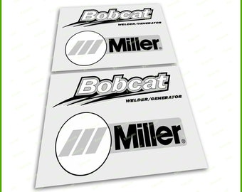 Bobcat S130 Skid Steer Vinyl Decal Sticker Set (7 Pieces) – Aftermarket Oracal