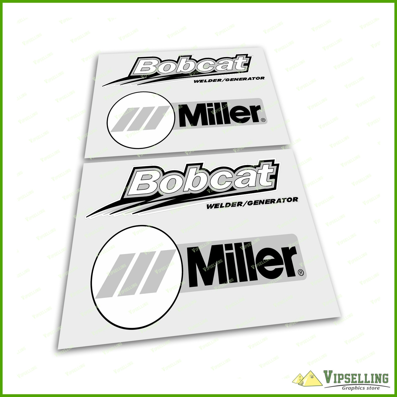 Bobcat Miller Welder Generator Laminated Decals Stickers Set Kit - Etsy