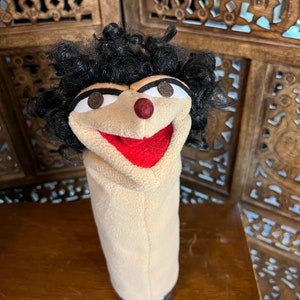 Curly Wuppet Hand Puppet