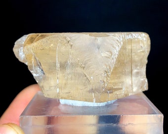 Transparent Etched Topaz Crystal, Raw Topaz Stone, Topaz Gemstone, Crystal Specimen, Topaz from Skardu Pakistan - 71 gram