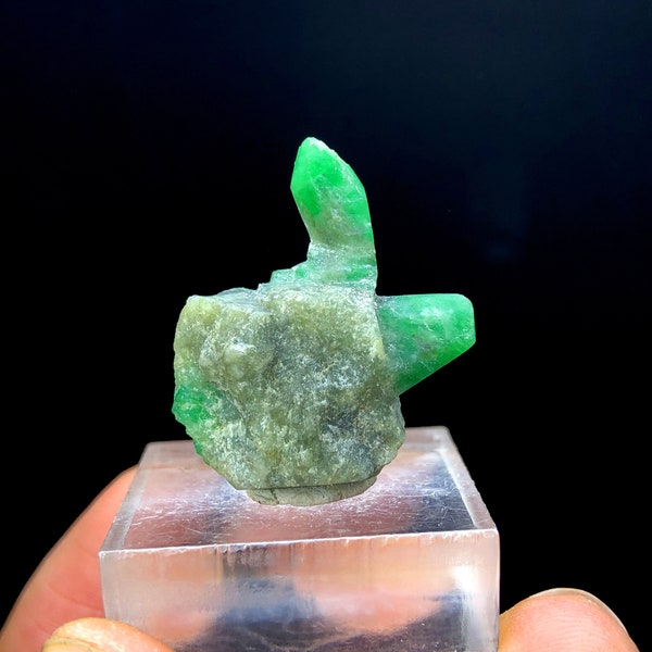 Green Emerald on Matrix, Emerald Stone, Emerald Specimen, Emerald Rough, Emerald Gemstone, Emerald For Sale - 31.80 cts