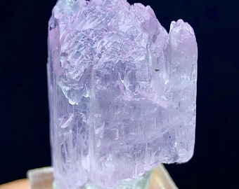 Geëtst roze Kunzite Crystal Specimen, natuurlijke Kunzite Stone, Kunzite Gemstone, Raw Mineral, Kunzite uit Afghanistan - 16 gram