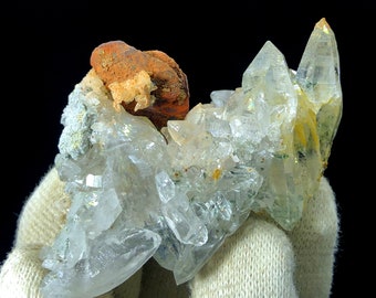 Natural Rare Brown Sederite with Quartz Specimen, Sederite Specimen, Quartz Crystal, Fine minerals,Rare Gems,29 Gm