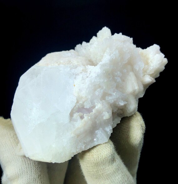 Natural Pollucite Crystal Specimen on Matrix Pollucite Crystal