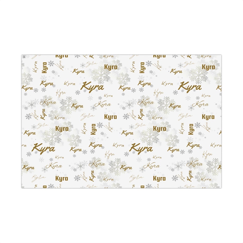 Collage Name Personalized Wrapping Paper, Custom Wrapping Paper, Gifts for Her, Wrapping Paper for Gifts, Custom Gift Wrap, Gift Wrap Roll image 12