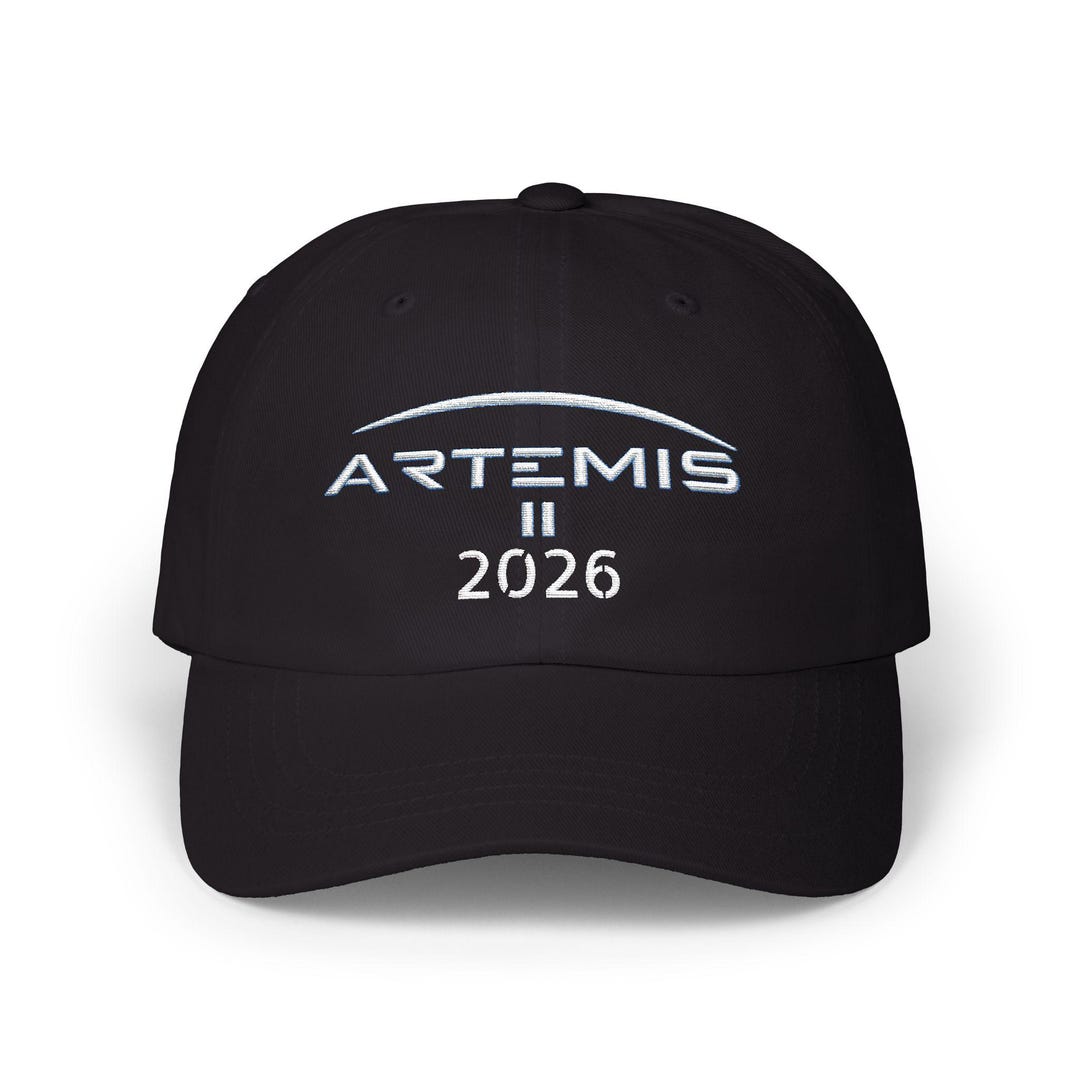 Artemis II 2026 Camo Classic Dad Cap | Space Mission Embroidered Hat - Etsy