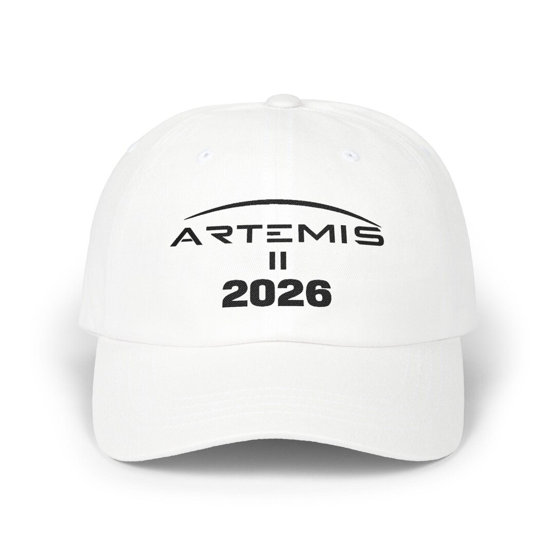 Embroidered Artemis II 2026 Cap | Classic Dad Cap - Etsy