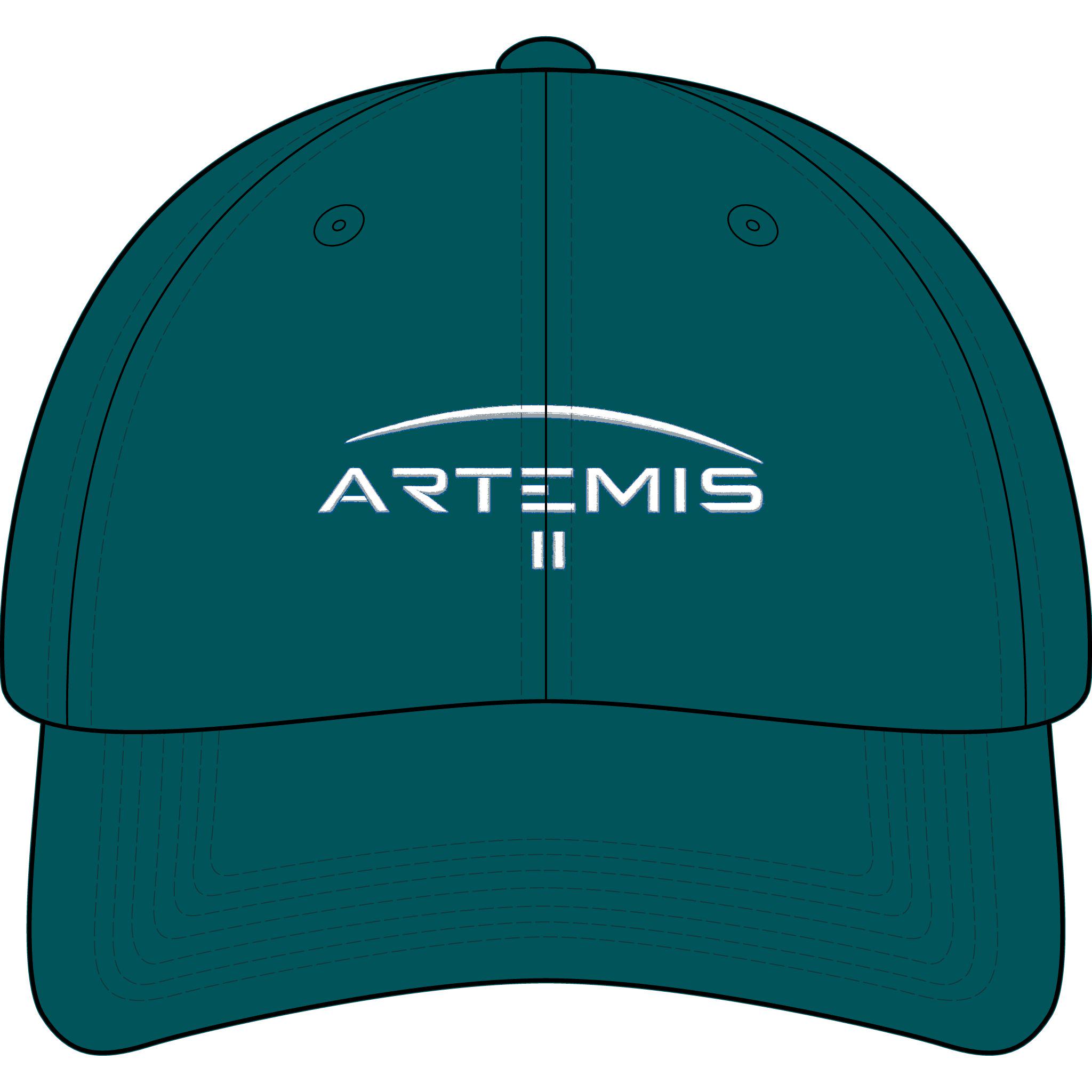 Artemis II Logo Hat | Baseball Cap, Space Mission Hat Design - Etsy