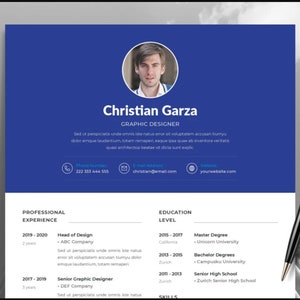 Professional CV Template Resume Template Word Editable Resume Professional CV Template Resume Template Word Editable Resume