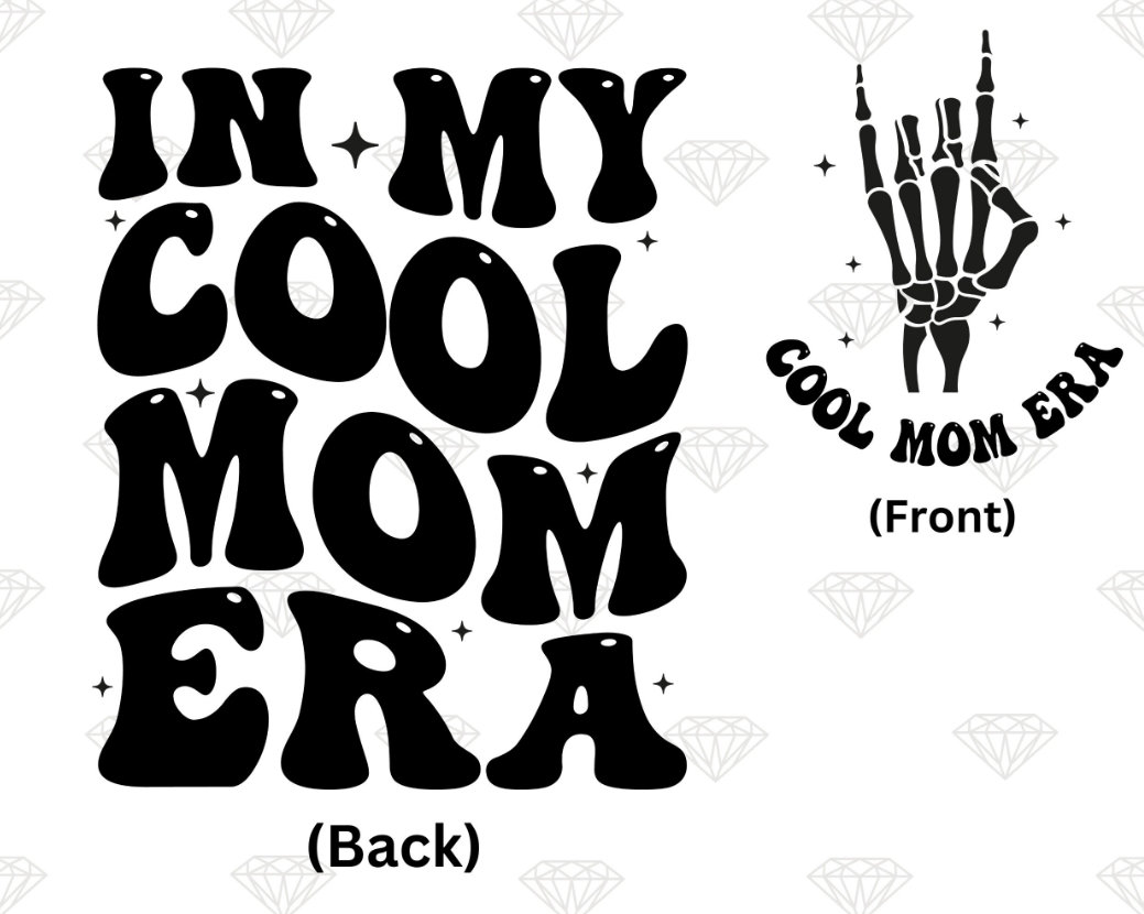 In My Cool Mom Era Png, Mom Club Png, Trendy Mom Png, Mom Life Shirt