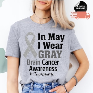 DTF Transfer Brain Cancer Awareness, Cancer Ready for Press DTF, Cancer Support DTF, Custom Family Cancer Awareness, Brain Cancer Fighter