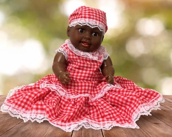 Ręcznie robiona duchowa lalka Shango | Muñeca de Chango Espiritual