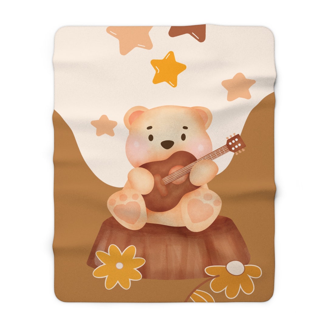 Bear Baby Blanket Etsy