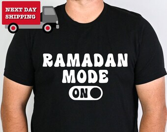 Ramadan Mode On Shirt: Muslimisches Fasten Shirt