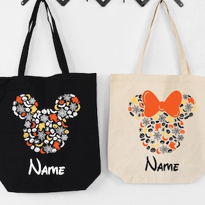 Custom Halloween Disney Tote Bag