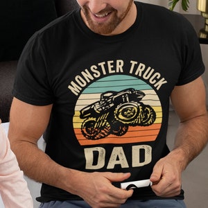 Monster Truck Dad Shirt, Fathers Day Shirt, Gift for Father’s Day, The Best Dad Shirt, Monster Jam Trucks, For the Dad Who Loves Big Wheels