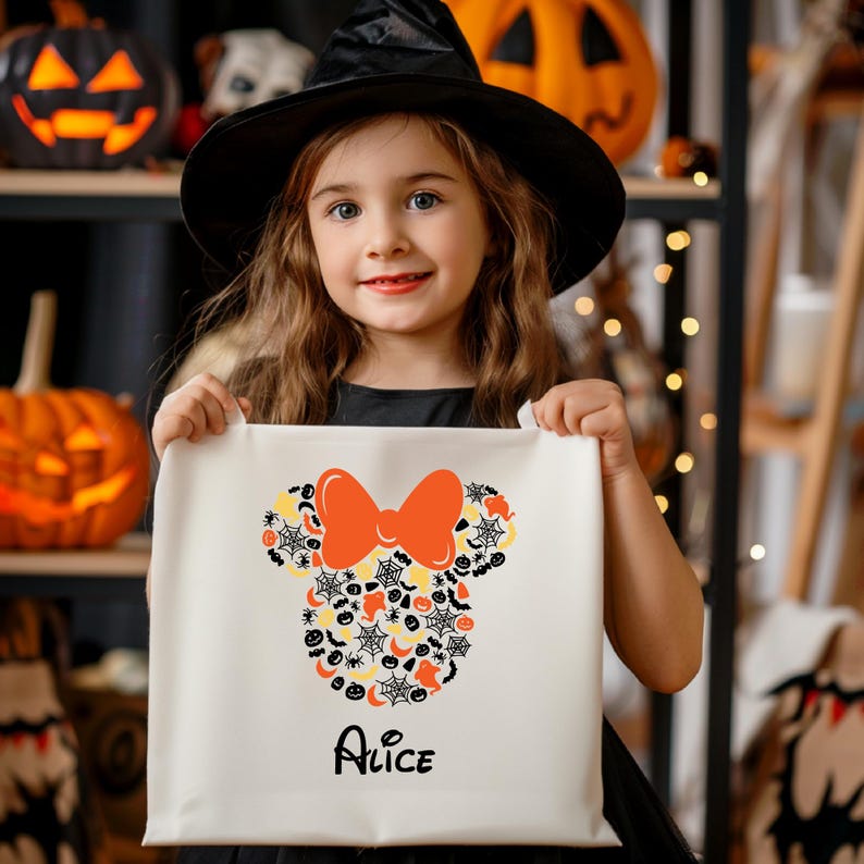 Halloween Minnie Mouse Tote bag