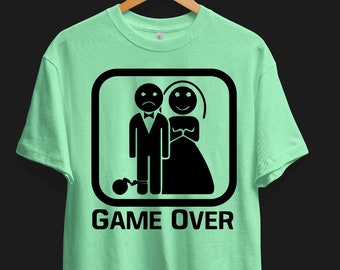 Wedding Svg | Game Over Svg | Cutting Files | Layered Files | Svg File | Sticker | Digital Download | Printable | Decal | Vector |