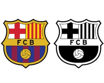 FC Barcelona Svg | Soccer Logo | Digital File | Logo Print |  Svg For Cricut  | Instant Download  | Cut File  | Clipart |