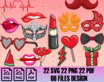 Lips Svg Kiss Svg | Lips Print Svg | Red Lips Svg | Dripping Lips Svg | Mouth Svg | File For Cricut | For Silhouette | Cut File | Png |