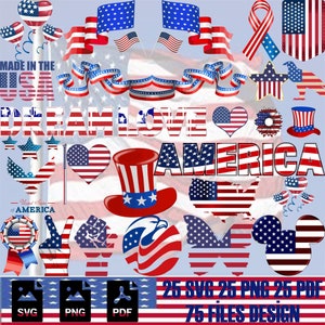 American Flag Svg | 4th of July Svg Cut Files | Layered Files | Svg File | Sticker | Digital Download | Svg Files For Cricut | Decal |