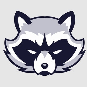 Mapache Svg / Mapache Clipart / Mapache Png / Archivo digital / Impresión de logotipo / Svg para Cricut / Descarga instantánea / Archivo de corte / Imprimible /