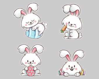 Baby Rabbit Svg | Rabbit Svg File | Laser Cutting | Layered Files | Svg File | Sticker | Digital Download | Svg Files For Cricut | Decal |